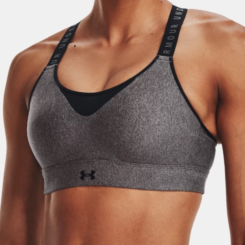 Infinity High Heather Bra by Under Armour
